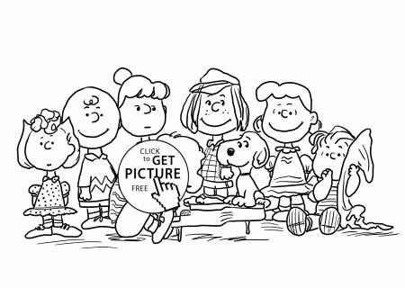 Charlie Brown Coloring Book Pages - High Quality Coloring Pages