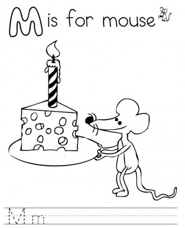 Mouse Alphabet Coloring Pages Printable | Alphabet Coloring pages ...
