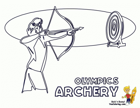 Free Coloring Pages Of Summer Sports Free Olympic Sports Colouring ...