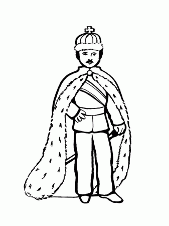 King And Queen Coloring Pages | Clipart Panda - Free Clipart Images