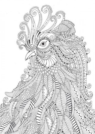 Difficult Coloring Pages For
