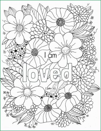 Bible Verse 14 Coloring Page - Free Printable Coloring Pages for Kids