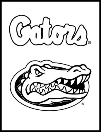 Logos, Coloring pages and Alligators