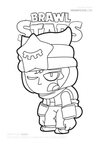 Coloring Page Brawl Stars Leon 16 Coloring Home