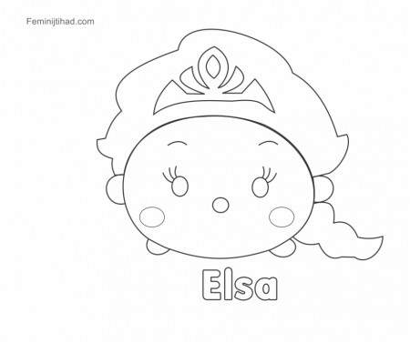 Tsum Tsum Coloring Pages Printable Coloring Pages For - Line ...