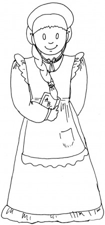 Pioneer woman coloring page | Blast from the Past | Pinterest ...