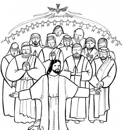 All Saints Coloring Pages Catholic - Coloring Pages For Kids and ...