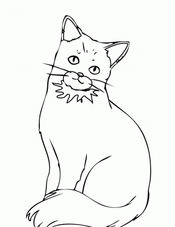 Cats Coloring Pages Printable - Wallpaper HD - Muscle Car - Cool ...