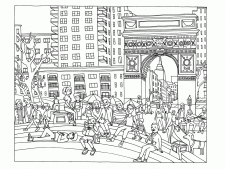 9 Pics of Printable City Coloring Pages - New York City Coloring ...