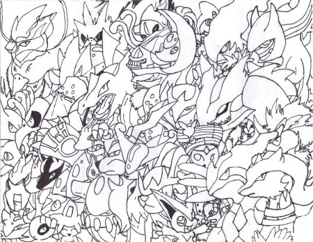 Legendary Pokemon Coloring Pages Images | Pokemon Images