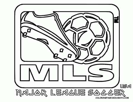 Coloring Pages Soccer Teams - High Quality Coloring Pages