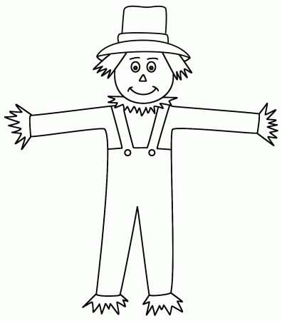 Scarecrow Coloring Pages Printable | Free Coloring Pages