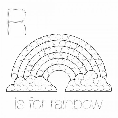 10 Best Rainbow Do A Dot Art Printables - printablee.com