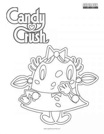 Candy Crush Coloring Page | Cool coloring pages, Coloring pages, Fun colors