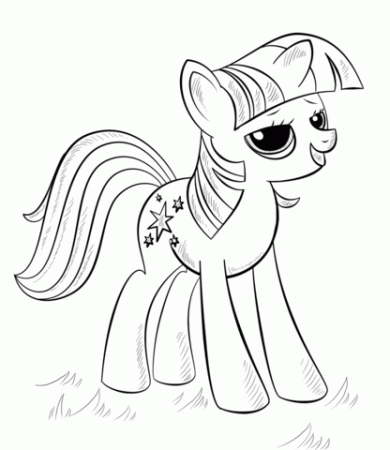 Princess Alicorn coloring page | Free Printable Coloring Pages