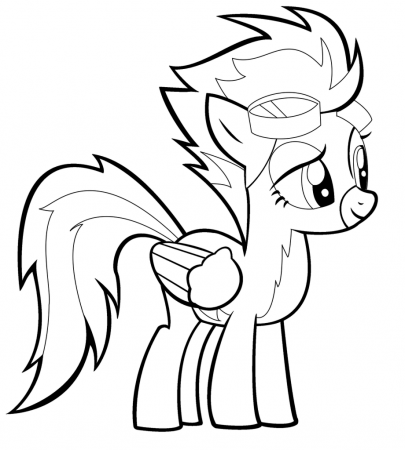 My Little Pony Wonderbolts Coloring Pages