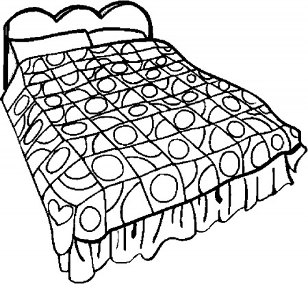 Bed #60 (Objects) – Printable coloring pages
