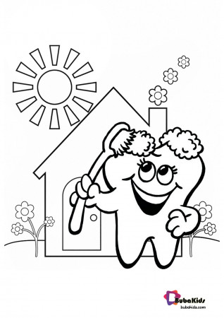 Fantastic Pediatric Dental Coloring Pages Printable Kids Only In ...