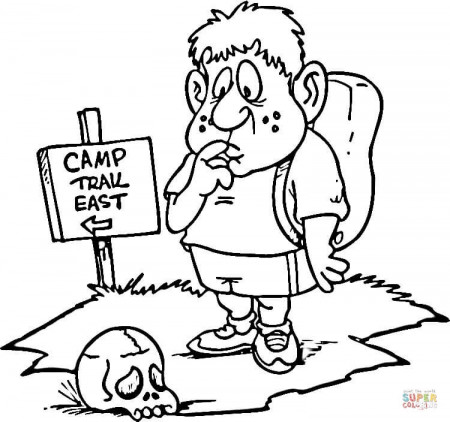 Hiking & Camping coloring pages | Free Coloring Pages
