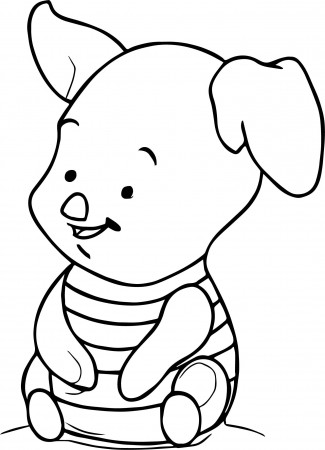 nice How To Draw Baby Piglet Coloring Page | Baby piglets, Witch coloring  pages, Piglet drawing