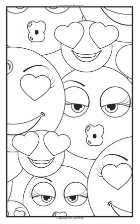 Amazon.com: Emoji Crazy Coloring Book 30 Cute Fun Pages: For Adults, Teens  and Kids Great Party Gi… | Emoji coloring pages, Valentine coloring pages, Coloring  pages