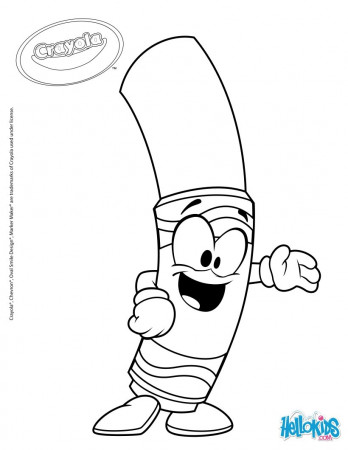 Crayola 13 coloring pages - Hellokids.com