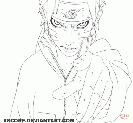 Naruto Uzumaki 652 coloring page | Free Printable Coloring Pages
