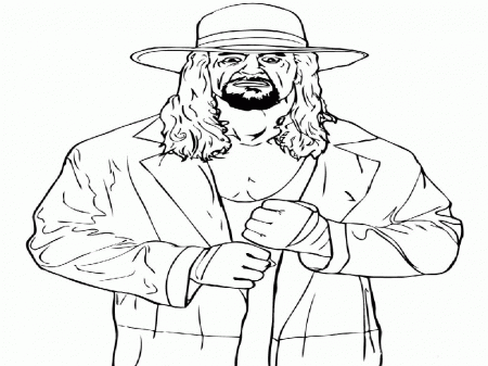 Free Wrestling Coloring Pages Best Coloring Page Site Wwe ...