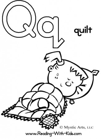 Geography Blog: Letter Q Coloring Pages