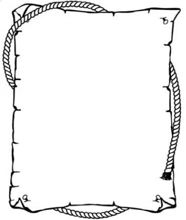 Treasure Map Printable - Coloring Pages for Kids and for Adults