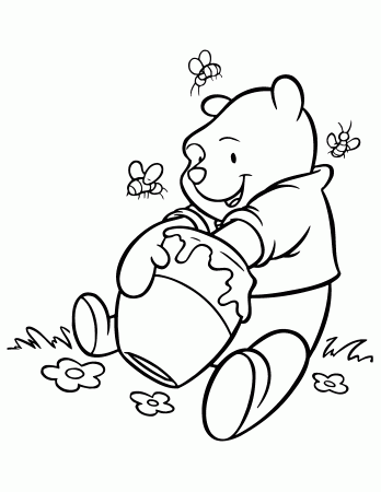 Image - Coloring Pages For Winnie The Pooh.gif - Disney Wiki - Wikia
