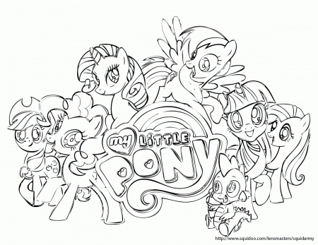 Alternate Blog Little Pony Coloring Pages - Colorine.net | #22173