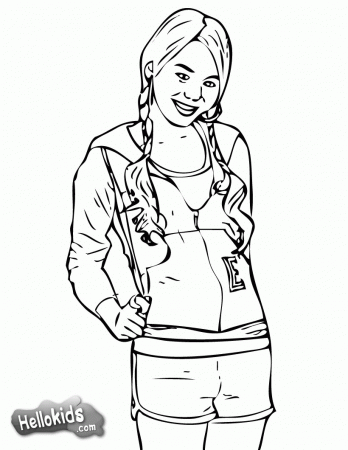 HIGH SCHOOL MUSICAL coloring pages - High School Musical poster