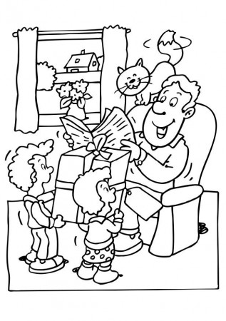 Fathers Day Coloring Pages 3 | Coloring Pages To Print