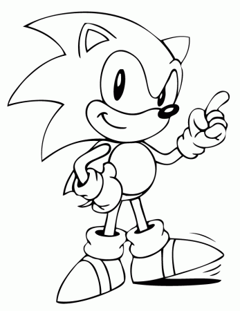 Sonic The Hedgehog And Tails Coloring Pages Images & Pictures - Becuo