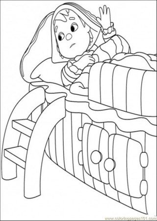 Coloring Pages The Boy Is Sick Coloring Page (Cartoons > Andy 