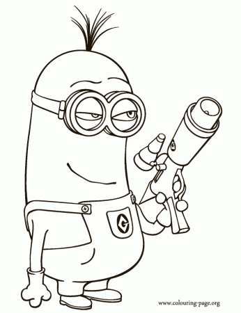 Minion Coloring Pages | Free Printable Coloring Pages