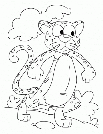 Cheetah-the Power House coloring pages | Download Free Cheetah-the 