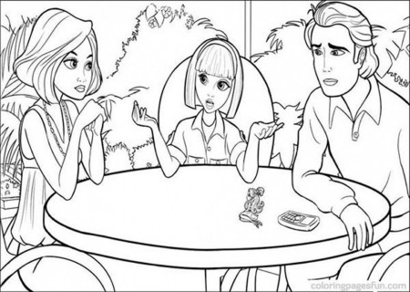 Barbie Thumbelina Free Coloring Pages 99525 Free Barbie Coloring Pages