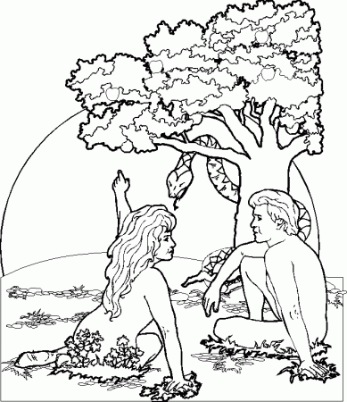 adam and eve coloring pages – 666×770 High Definition Wallpaper 