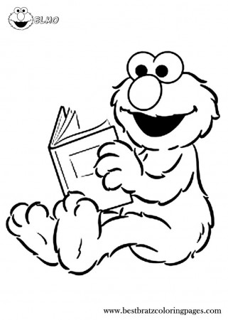 Printable Elmo Coloring Pages | T's second birthday.