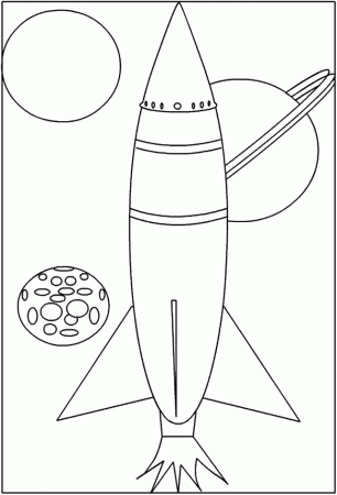 Space Shuttle - 999 Coloring Pages