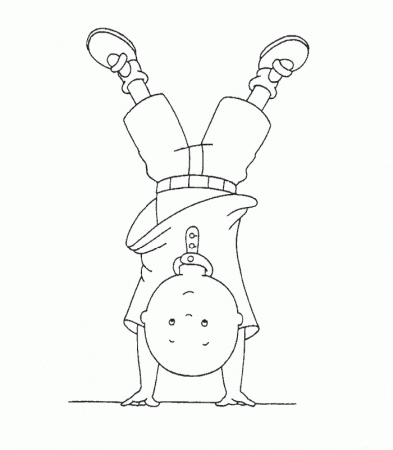 Coloring Pages Caillou Coloring Pages 014 (Cartoons > Caillou 