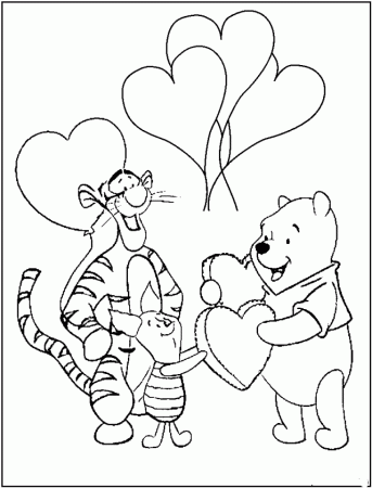 Winnie The Pooh Picnic Coloring Pages Download Free Printable 