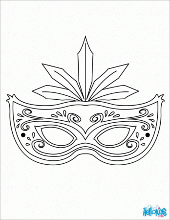 MASKS Coloring Pages 9 Online Printable Masks Templates To Color 