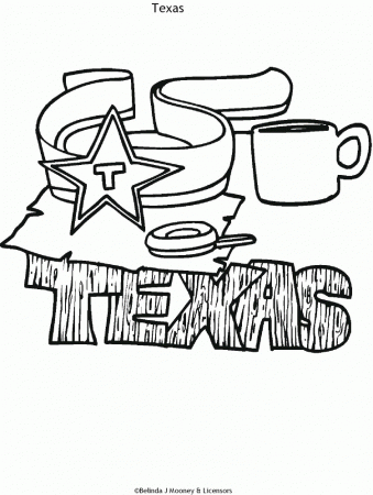 Coloring Pages Of Texas 29 | Free Printable Coloring Pages