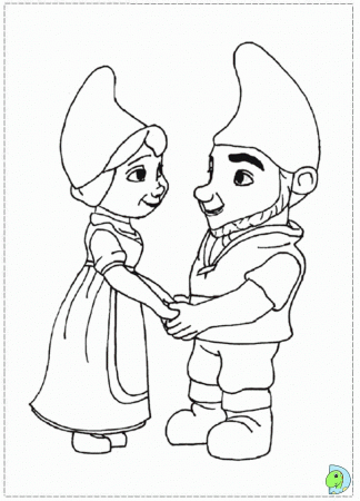 Gnomeo and Juliet Coloring page