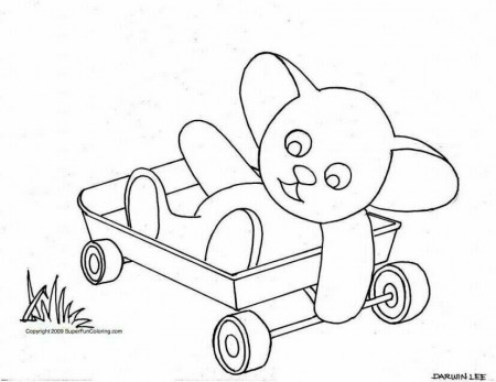 Printable Baby Coloring Pages Baby Bear Full Concept | ViolasGallery.