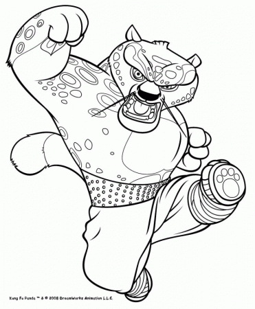 Kung Fu Panda Coloring Pages | Inspire Kids