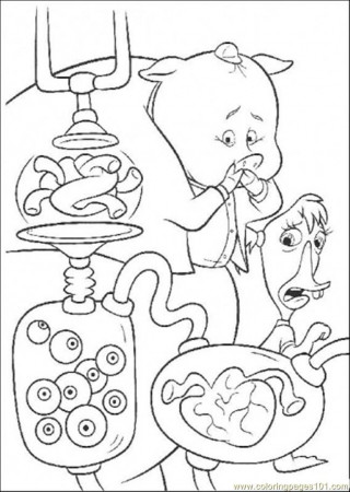 Coloring Pages Runt And Abbey Is Looking Something Strange 